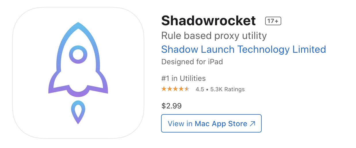 小火箭 Shadowrocket 使用 trojan 配置教程